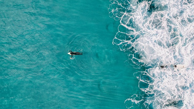 Blue Beach Surf Travel Surfer