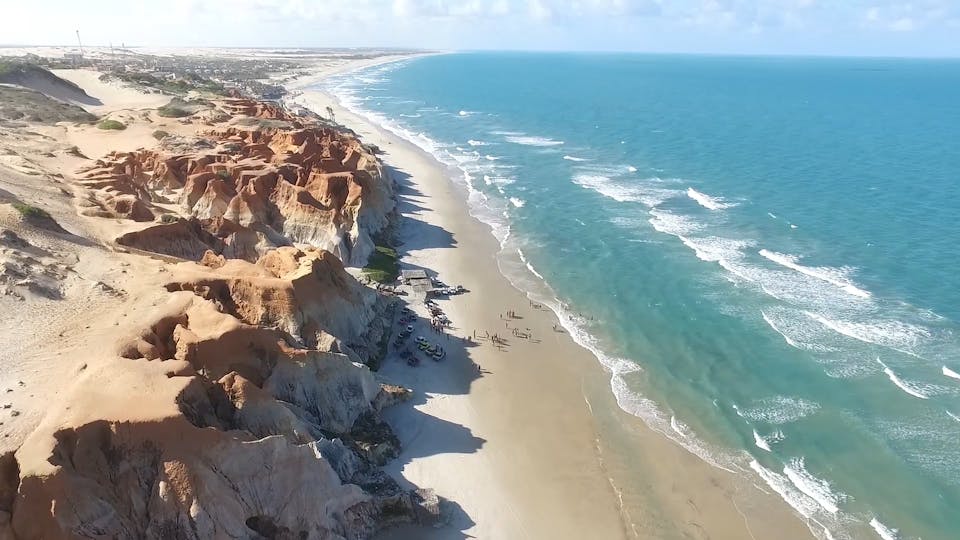 A Beautiful Beach With Turquoise Water