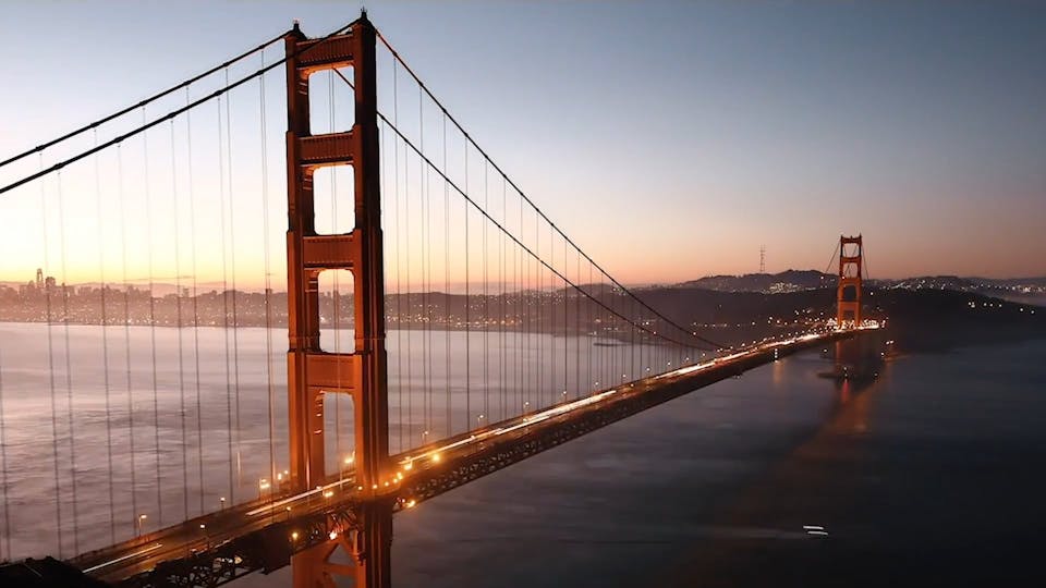 Golden Gate Bridge At San Francisco