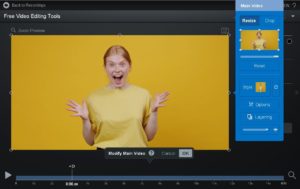 Global editing tools - free video editor