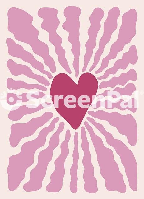 Heart Graphic Ornament Abstract