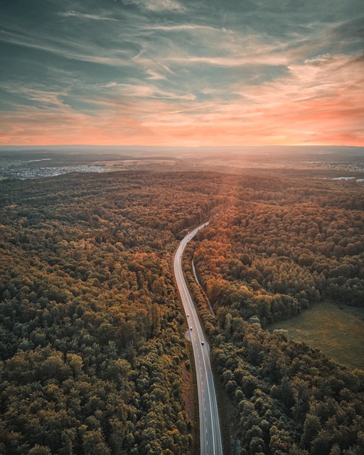 Heaven Road Drone Nature Path