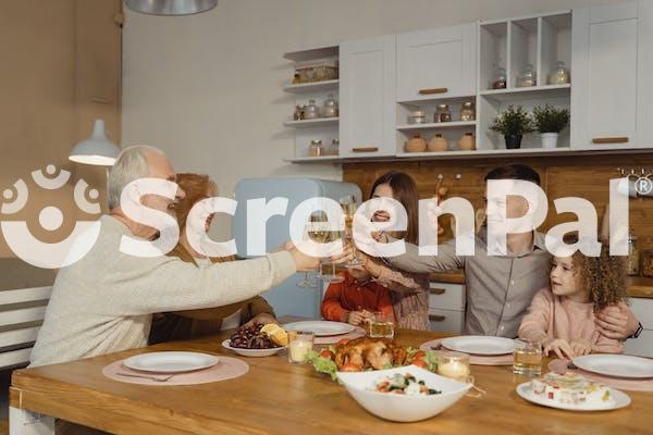 People Sitting At The Table