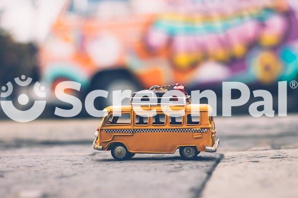 Selective Focus Photography Of Yellow School Bus Die Cast